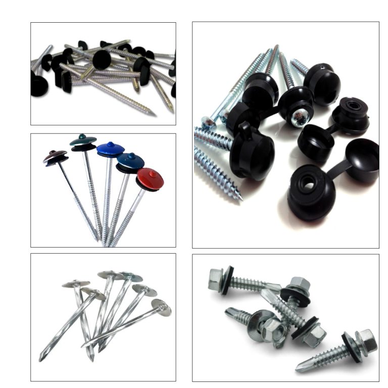 Roofing nails and Screws