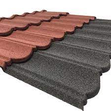 Sand coated roofing tile